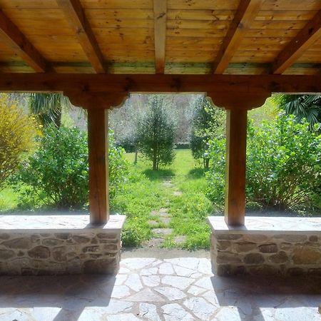 Amplia y cómoda casa de piedra con porche y jardín San Roque de Ríomiera Exterior foto